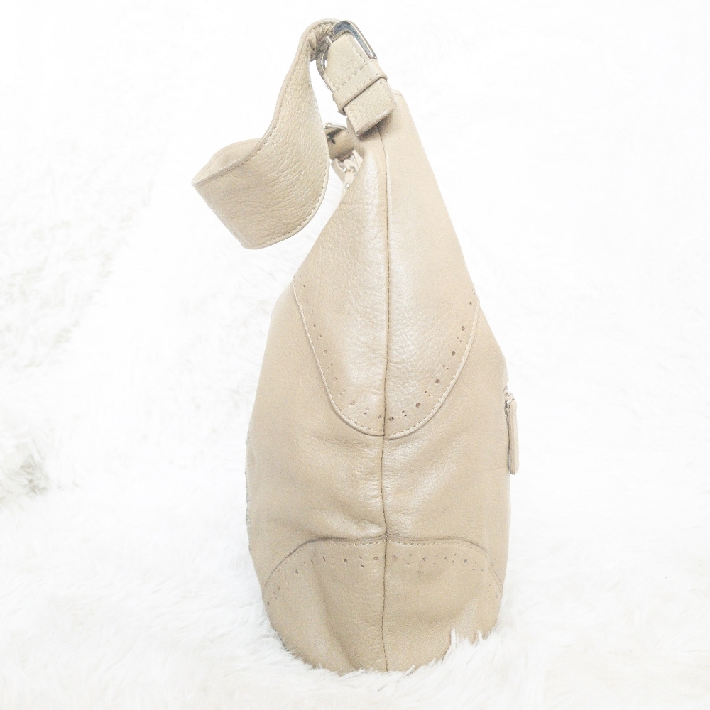 Laura Ashley Genuine Leather Hobo Bag - Picture 3 of 6